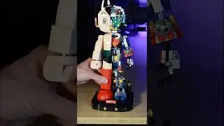 ASTRO BOY light up brick set. Easy build with numbered bags #astroboy #unboxing #lego #legobuild