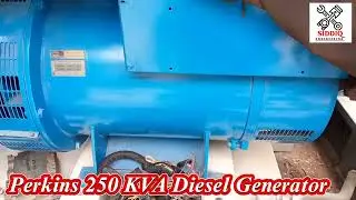 Perkins 250kva Diesel Generator on Working Electric Wiring By Siddiq Engineering