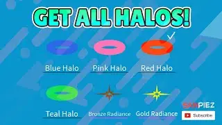 How to Get ALL HALOS in Tower Of Hell | ROBLOX