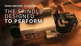 ATC41 - ISO20 Electrospindle for CNC & Robotics - Compact Power & Unrivaled Precision
