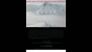 Archipelago QUEST 11 &middot; LR/ACR PRESETS & CREATIVE PROFILES Preset