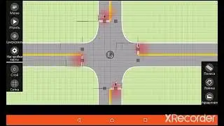 Как сделать автоматический перекрёсток в Intersection Controller?