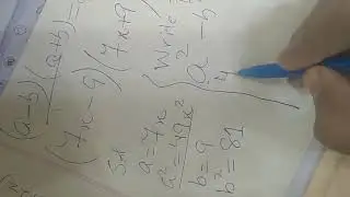Algebric identity level 2