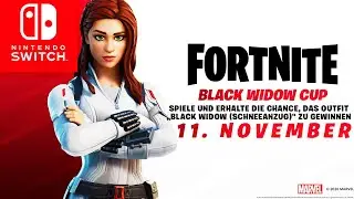 BLACK WIDOW Schneeanzug Skin + Back Bling GRATIS bekommen! Duo Cup kommt! Fortnite Switch Deutsch