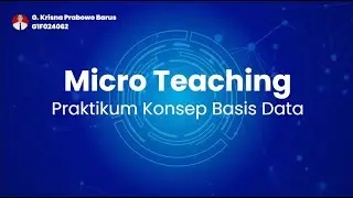 Microteaching | Konsep Basis data