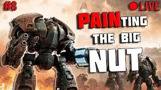 【Warhammer Horus Heresy】PAINting The BIG (Dread)NUT Checkers | Dark Angels