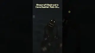 The Cave Dweller is a crashout #shorts #minecraft #cavedweller #addon #horror #pixelnaut
