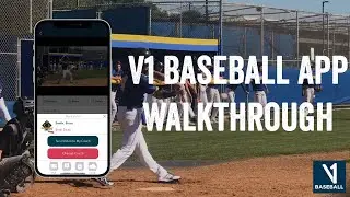 V1 Baseball App Quick Walkthrough with Scott Van Slyke