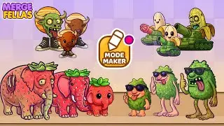 Merge Fellas Italian Zombie Brainrot 2 Maker Mode Evolution Gameplay | NEW MODE &ndash; Reaching Max Level