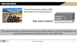An Encoder-Decoder Model for Pavement Subsurface Crack Detection and Size Estimation Using GPR Data