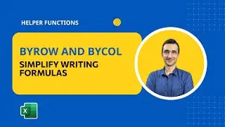 Most Excel Users Don’t Know BYCOL and BYROW — Here’s Why You Should!