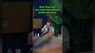 Theo Von & Katt William hillarious moments #Podcast #theovon #kattwilliamsinterview #funnyvideo