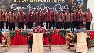 Peserta Mamre runggun jalan udara diSayembara Mamre NATAL MAMRE KLASIS BERASTAGI