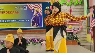 TARIAN MENTERA SEMERAH PADI SEMPENA MAJLIS PENUTUPAN BULAN KEMERDEKAAN SK JITRA II 2022