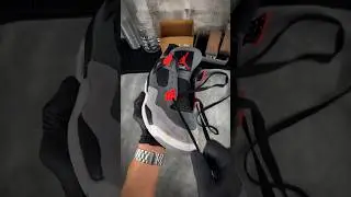 ASMR Shoe Cleaning - Air Jordan 4 Infrared