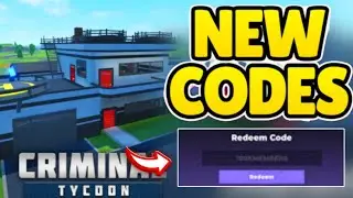 ⚠️*SECRET CODE*⚠️ ALL WORKING CODES For Criminal Tycoon In May 2025 - Roblox  Criminal Tycoon Codes