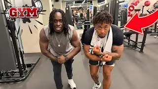 A Full Day Gym WorkOut With SmoothGio In Miami VLOG...