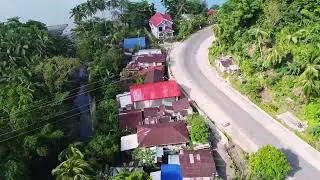 Barangay Magkasag Libagon southern leyte Aerial video 