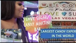 I LOVE SUGAR LAS VEGAS|CANDY MARTINI BAR🍭🍬