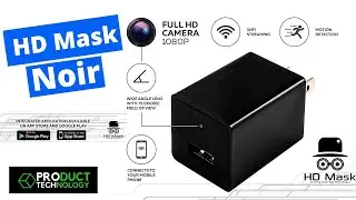 HD Mask Noir: Invisible Surveillance Camera | PROD TECH