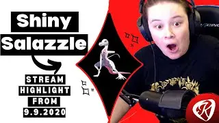 Shiny Salazzle Caught LIVE on Stream in Pok&eacute;mon Shield