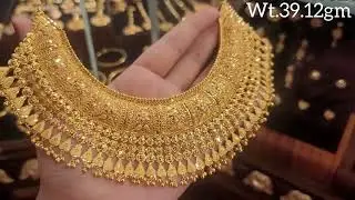 Latest Trending 22ct Gold Necklace lightweight jewelry New Designs #youtube #viral #skdesigned