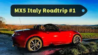 Mazda MX5 Roadtrip - Germany - Swiss Alps - Italy - Lago d‘Iseo - Lago di Garda [S4 E8]