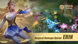 Magical Damage Queen Erin Can Dominate All | Honor of Kings