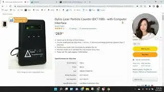 ASIN Review: Dylos Laser Particle Counter (DC1100) with Computer Interface - Amazon FBA