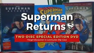 SUPERMAN RETURNS | Two-disc Special Edition DVD | Target Exclusive! In Lenticular Slip Case