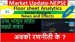 NEPSE Update Daily।२०८२।१०।०४।Market update। share market news।stock ideas।stockideas।वुल मन्त्र