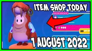 FALL GUYS ITEM SHOP TODAY 1 AUGUST 2022 - JAUNTY WARLUS