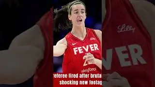 wnba referee fired after brutal caitlin clark injury | shocking new footage revealed!