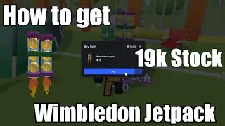 How to get Wimbledon Jetpack in Wimbledon: Tennis Showdown | 19k STOCK | Grind Coins