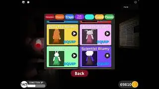 Roblox Puppet all Level 26 Survivor Pass themes as of pass 14