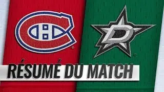 Canadiens vs Stars 2018-19 Match 40