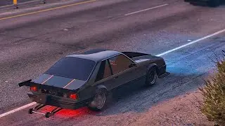 GTA 5 Fox Body Mustang Drag Car 1320 Build