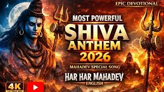 Most Powerful Shiva Anthem 2026 | Mahadev Special Song | Har Har Mahadev [English] -Jp voice