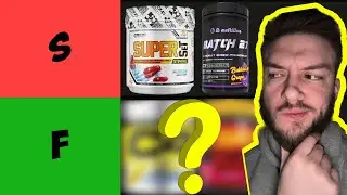 The BEST Pre-Workouts in Canada on a Tier List (2023)