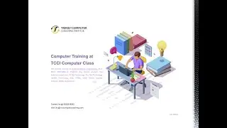 Computer Training at TCCI Computer Class