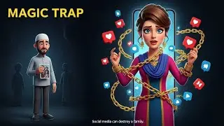 The Enchanting Trap | How Online Addiction and Adultery Destroyed a Woman&rsquo;s Life | Moral Story