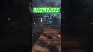 How to Pack-a-Punch on Vanguard Shi No Numa: