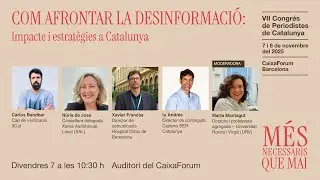 Com afrontar la desinformació: impacte i estratègies a Catalunya
