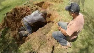 Digging Civil War Glass In Stafford