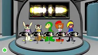 The Choicer Voicer - First Time + Pop'n Music themed Menu, Host, Studio w/ music & screen and Judges