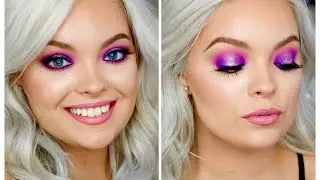 Summer Purple Smokey Eyes | Brianna Fox