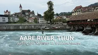 🌊 Surfing the River Wave in Thun &ndash; Switzerland&rsquo;s Hidden Alpine Surf Spot
