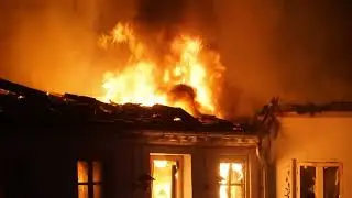 Wildfires start with embers - Protect it with Rooftop Fire Sprinklers Today