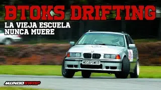 Haciendo Drift con el piloto de la vieja escuela Btoks