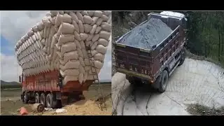 Dump Truck Dangerous Operator Heavy Skill Machines Working